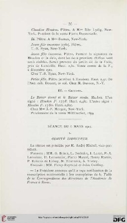 Séance du 6 mars 1914