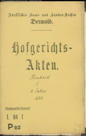 Peinhorst, Kaspar gegen Hans von Exter, Meier zu Iggenhausen - Beleidigung