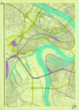 Leitplan der Stadt Düsseldorf, Verkehr