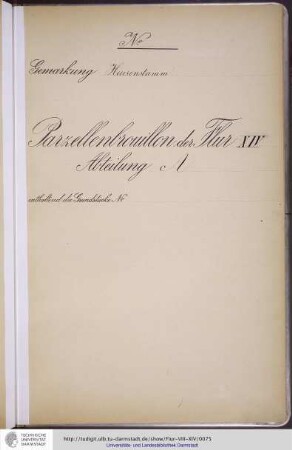 No. 24 Gemarkung Heusenstamm, Flur XIV, Abteilung A