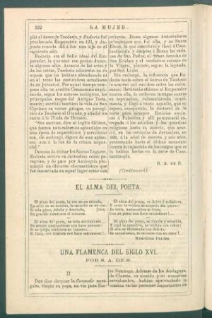 Una flamenca del siglo XVI. [Conclusión.]