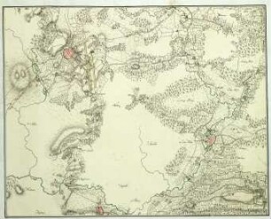 WHK 26 Deutscher Siebenjähriger Krieg 1756-1763: Plan der Lager der Alliierten bei Dülmen, 4. bis 6. September 1761