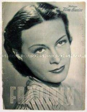 Filmzeitschrift zu dem Ufa-Spielfilm "Fräulein"