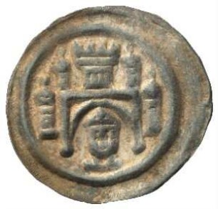 Fundmünze, Brakteat, 1253 - 1260