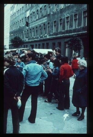 Diapositive: Cuvrystraße, 1983