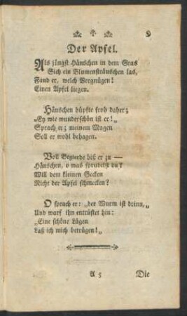 Der Apfel