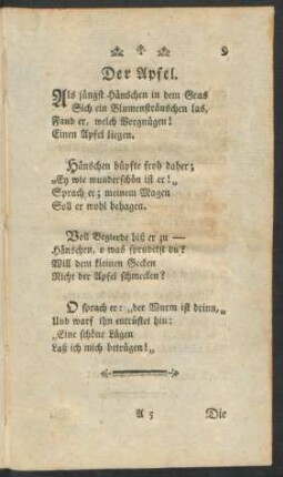 Der Apfel