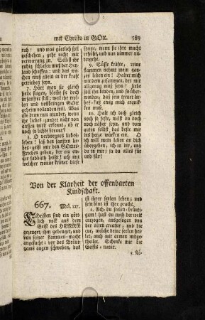 589-597, Von der klarheit der offenbarten Kindschaft
