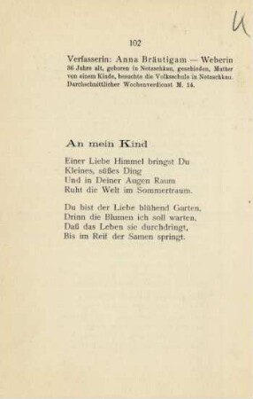 Verfasserin: Anna Bräutigam - Weberin
