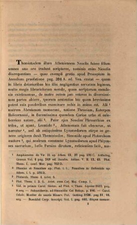 De Themistoclis Neoclis filii Atheniensis aetate vita ingenio rebusque gestis : commentatio inauguralis historico-philologica