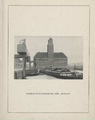 Verwaltungsgebäude der "Behala"