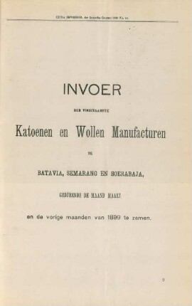 Maart 1899
