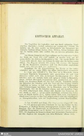 Kritischer Apparat