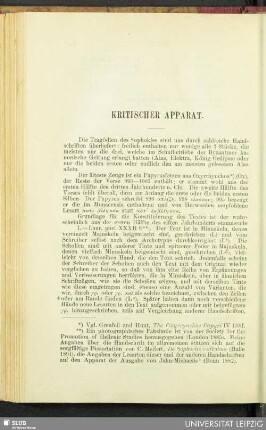 Kritischer Apparat