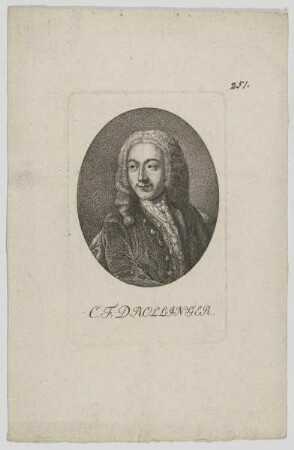 Bildnis des Carl Friedrich Drollinger