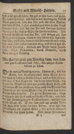 Wie Fortunatus gen Venedig kam, von dannen gen Constantinopel fuhr ...