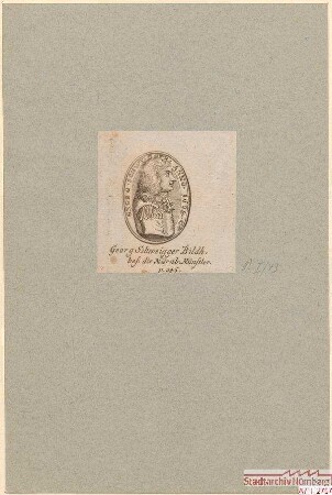 Plakette auf Georg Schweigger, Bildhauer