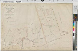 Berenbrock (Erwitte), Zusammenlegung in Berenbrock, Bl.3 Brouillonkarte II Flur 3