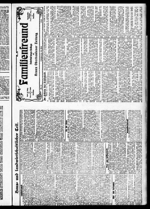 Familienfreund. 1912-1917