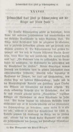 719-728 Feldmarschall Carl Fürst zu Schwarzenberg und die Krieger aus seinem Hause