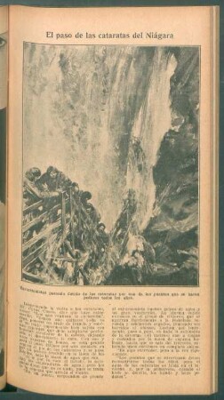 El paso de las cataratas del Niágara