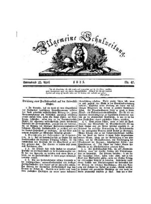 Errichtung einer Forstlehranstalt auf der Universität Gießen
