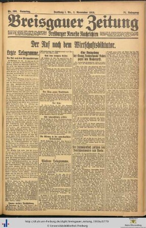 Nr. 299-327 (November 1919)