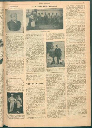 Sarmiento : 1811 - 15 Febrero - 1911