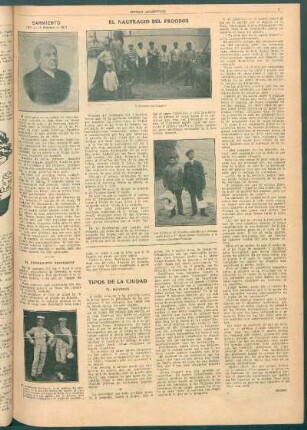 Sarmiento : 1811 - 15 Febrero - 1911