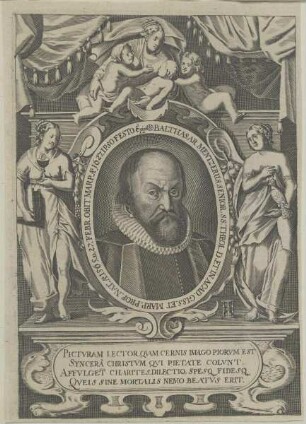 Bildnis des Balthasar Mentzerus