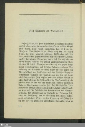 Nach Mühlberg und Wahrenbrück