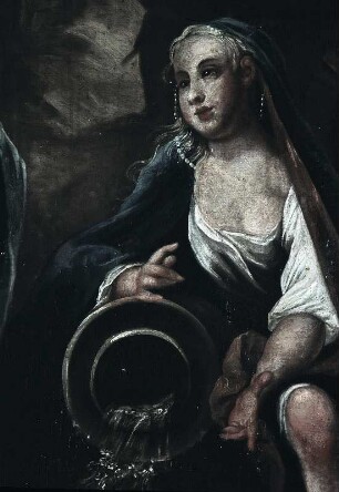Ceres und die Quellnymphe Cyane Arethusa