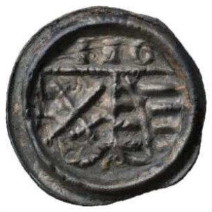 Münze, Pfennig (einseitig), 1512