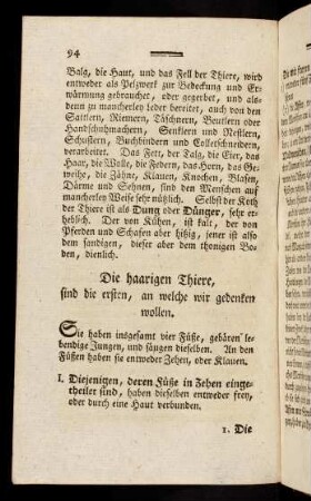 94-122, Die haarigen Thiere