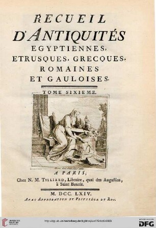 Band 6: Recueil D'Antiquités, Egyptiennes, Etrusques, Grecques Et Romaines