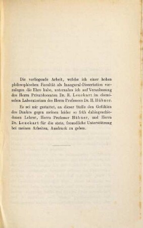 Ueber die Einwirkung von Phenylcyanat auf aromatische Kohlenwasserstoffe : (Inaugural-Dissertation.)