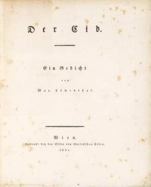 Der Cid