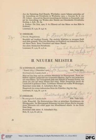 Gemälde Neuerer Meister (Nr. 54-169)