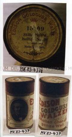 Edison-Walzen-Behälter