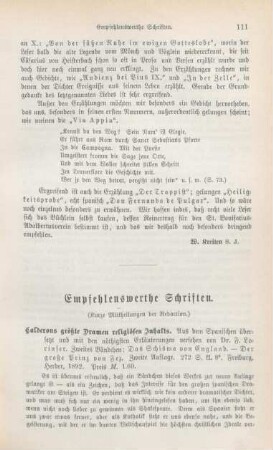 111-123 Empfehlenswerte Schriften