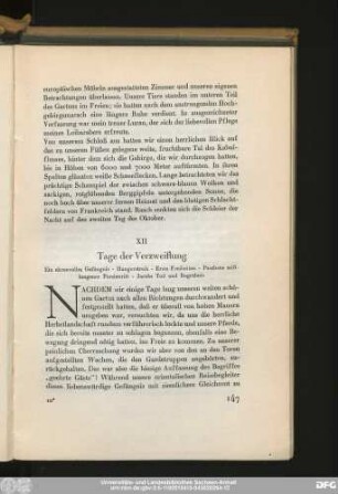 XII Tage der Verzweiflung