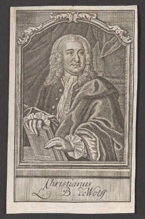Porträt Christian Wolff (1679-1754)