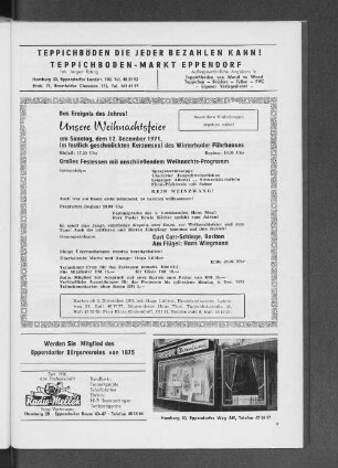Unsere Weihnachtsfeier