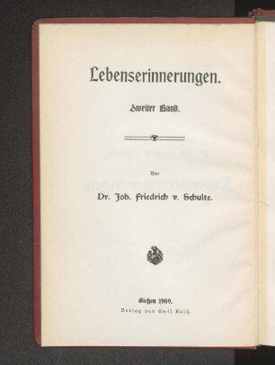 Kirchenpolitische Aufsätze aus den Jahren 1874 - 1886