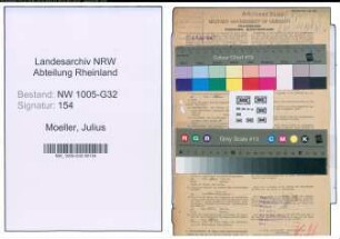 Entnazifizierung Julius Moeller , geb. 02.10.1887 (Angestellter)