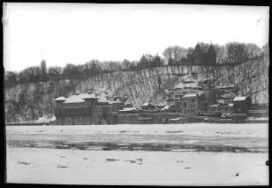 Meißen. Geipelburg im Winter