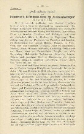 Anhang 1. Confirmations-Patent