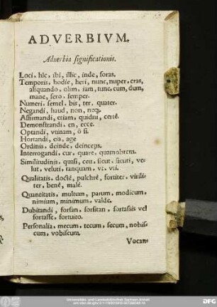 Adverbium.