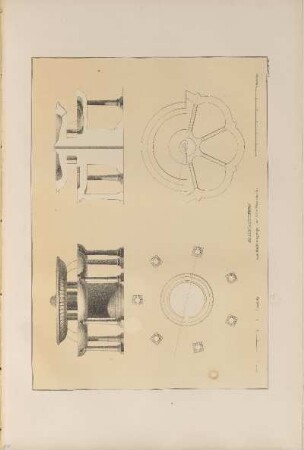 Illustration: Springbrunnen aus dem Kreuzgange der Abtei Heisterbach.