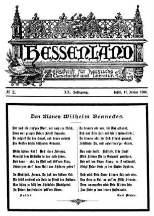 No. 2, 17. Januar 1906